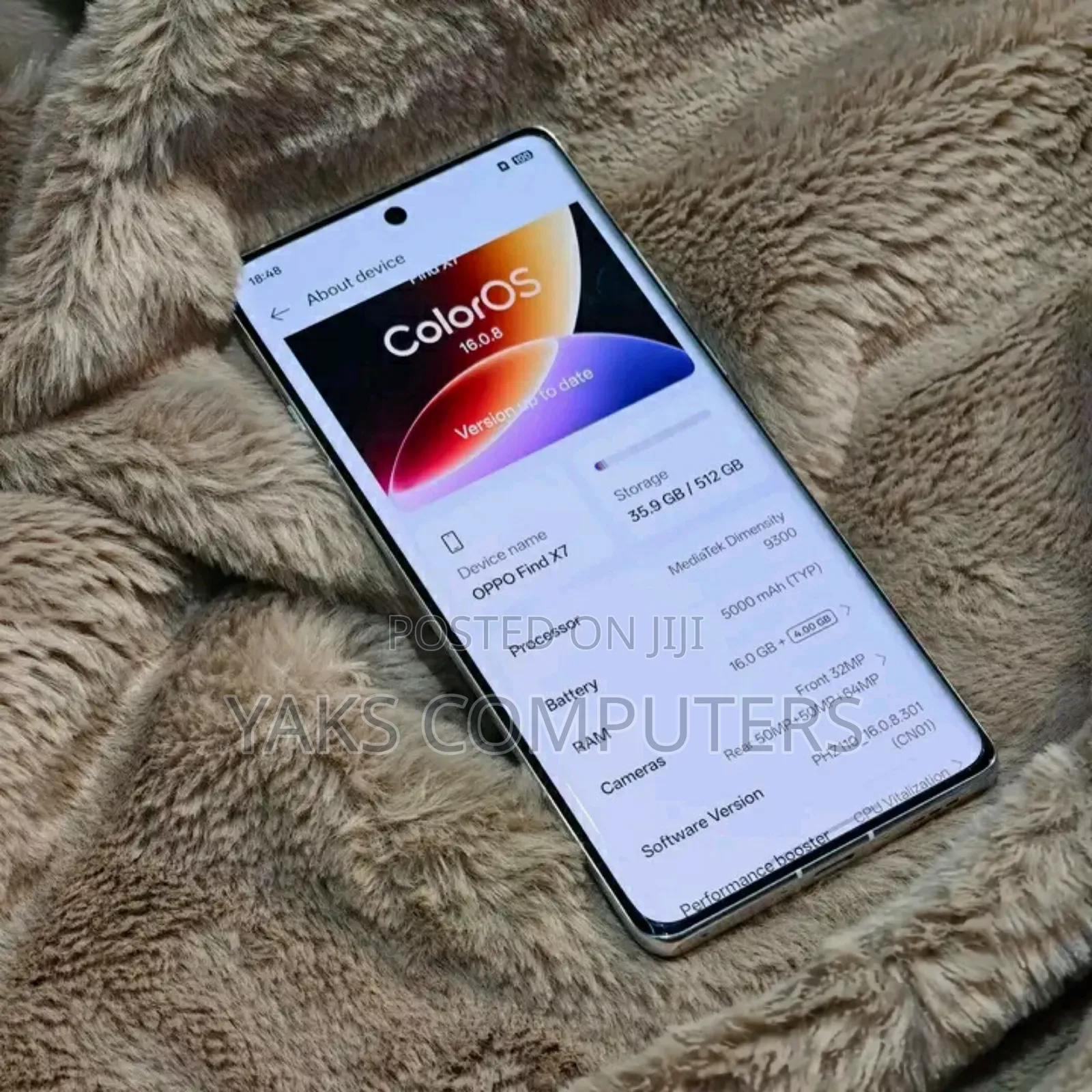 Oppo Find X7 512 GB Black
