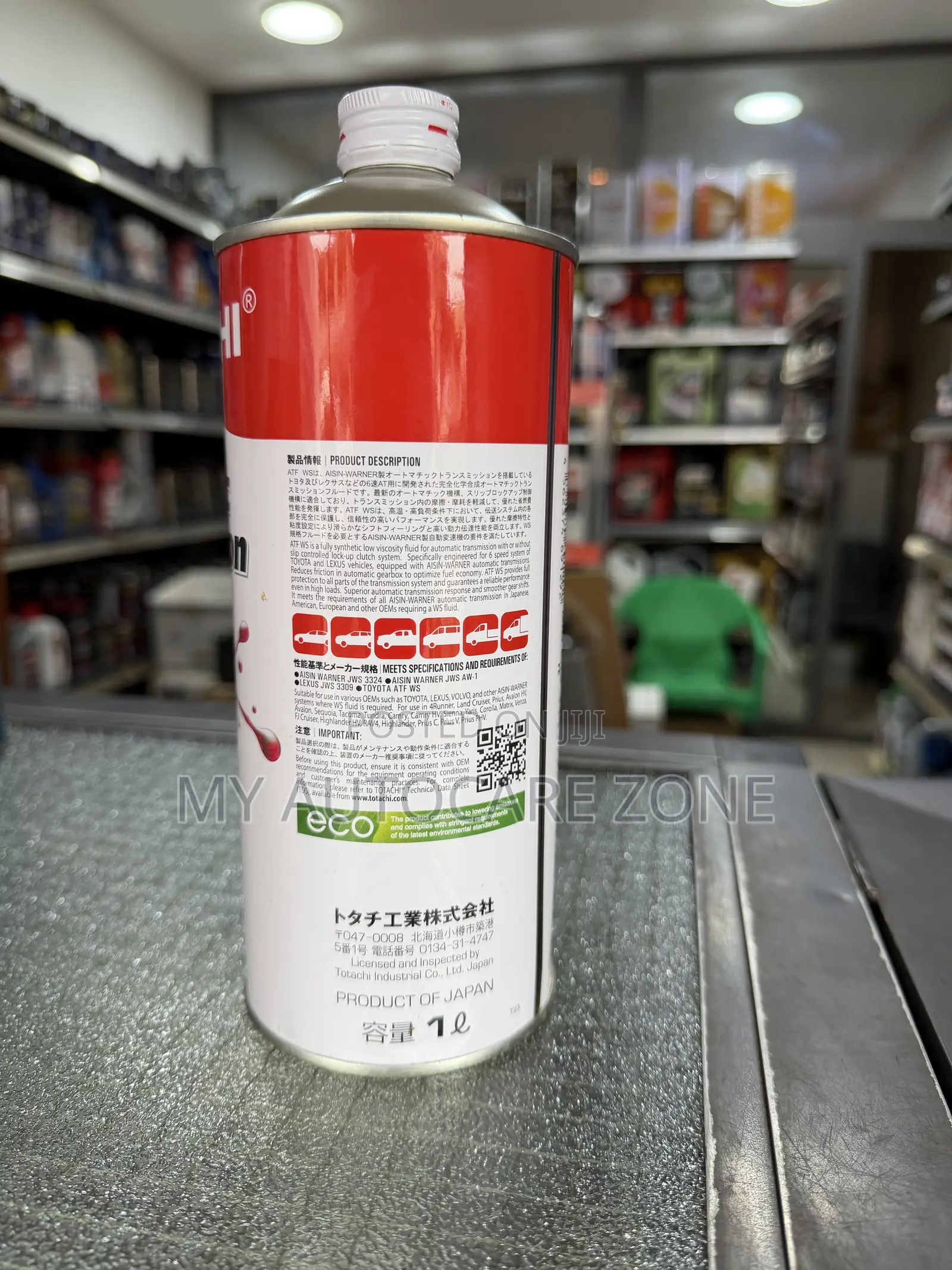 Totachi ATF WS Automatic Transmission Fluid 1L