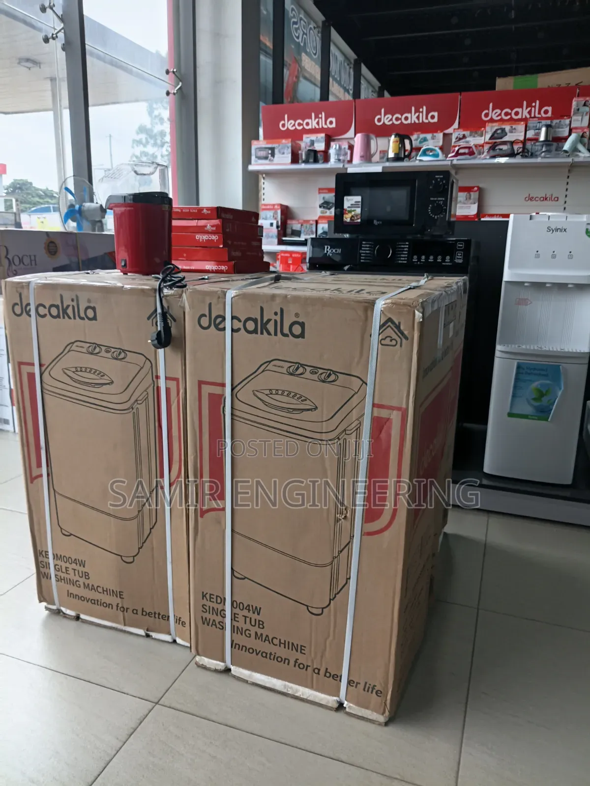 Decakila 7Kg Single Tub Semi-Automatic Washer (KEDM004W)