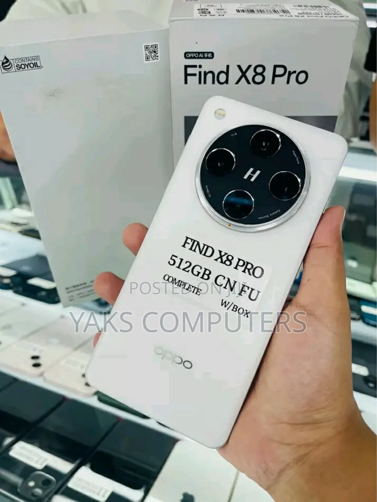 New Oppo Find X8 Pro 512 GB White