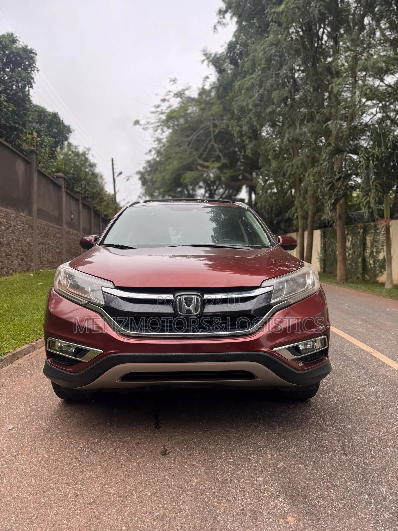 Honda CR-V EX-L 4dr SUV (2.4L 4cyl CVT) 2015 Burgundy