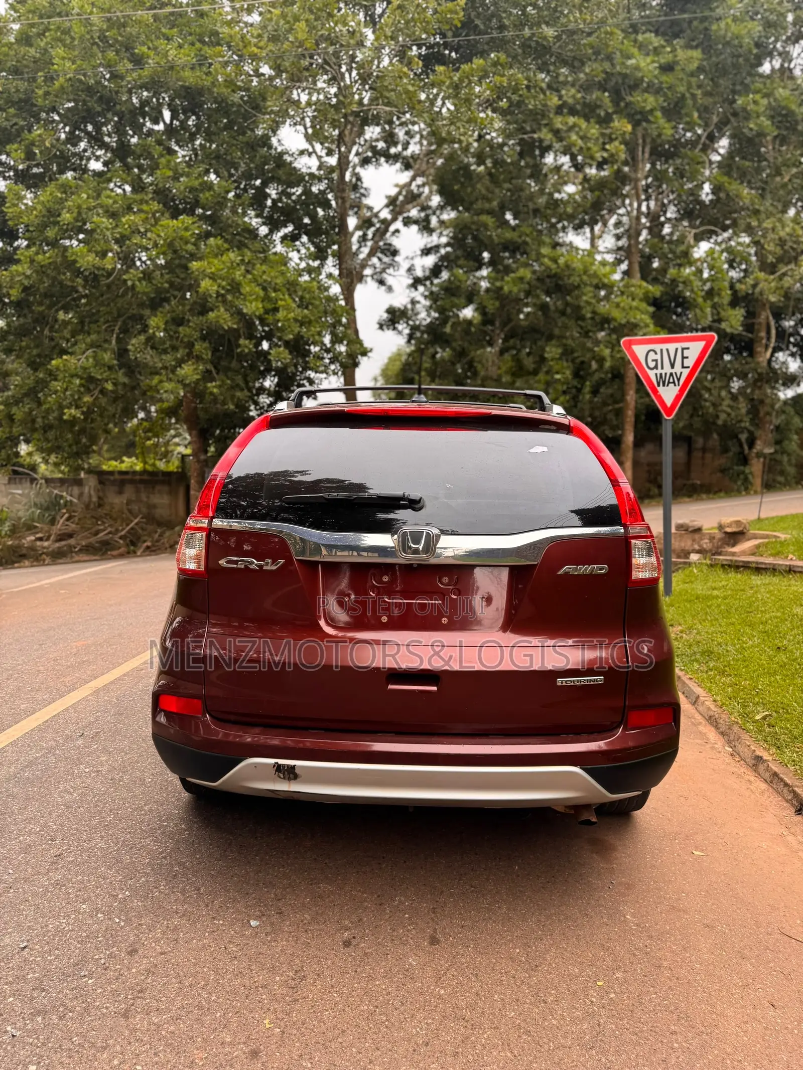 Honda CR-V EX-L 4dr SUV (2.4L 4cyl CVT) 2015 Burgundy