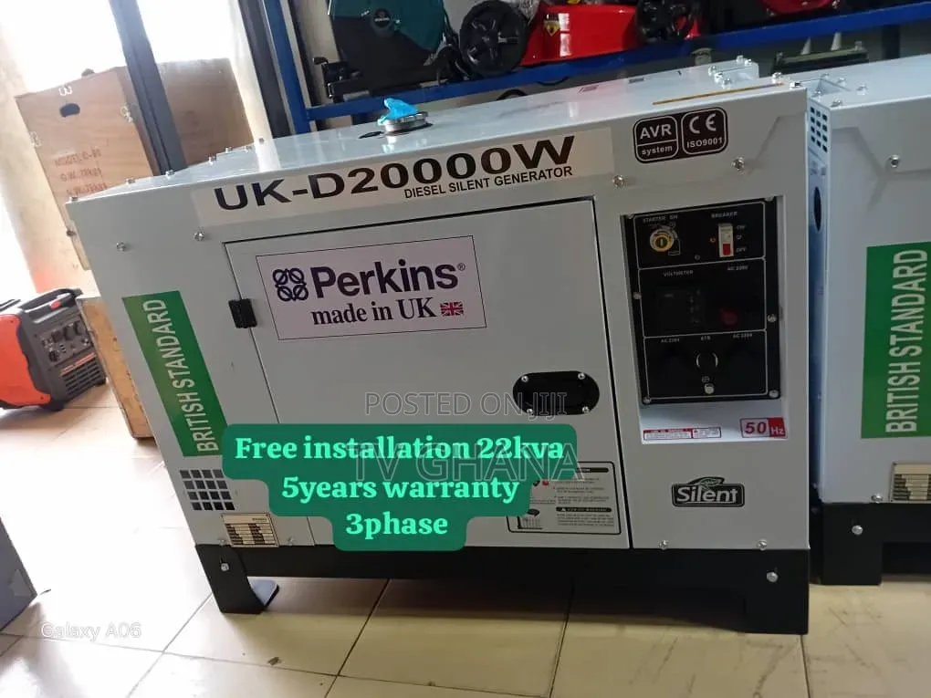 Perkins 22kVA Diesel Genset – Reliable 50Hz Generator22kva
