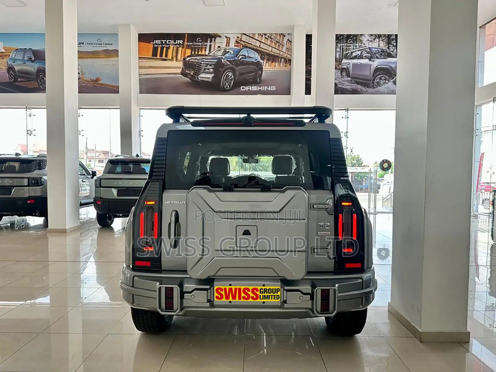 New Jetour T2 2.0 Petrol AWD 2025 Silver