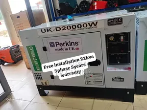 Perkins 22kVA Silent Power Generator – Efficient Diesel Backup 22kva