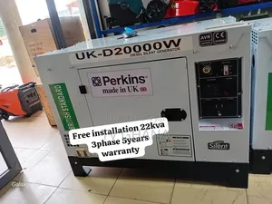 Perkins 22kVA Silent Power Generator – Efficient Diesel Backup 22kva