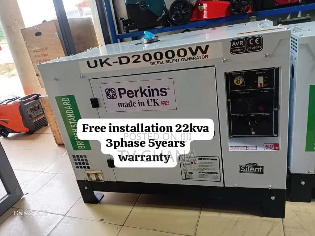 Perkins 22kVA Generator – Compact, Quiet Easy to Maintain22kva