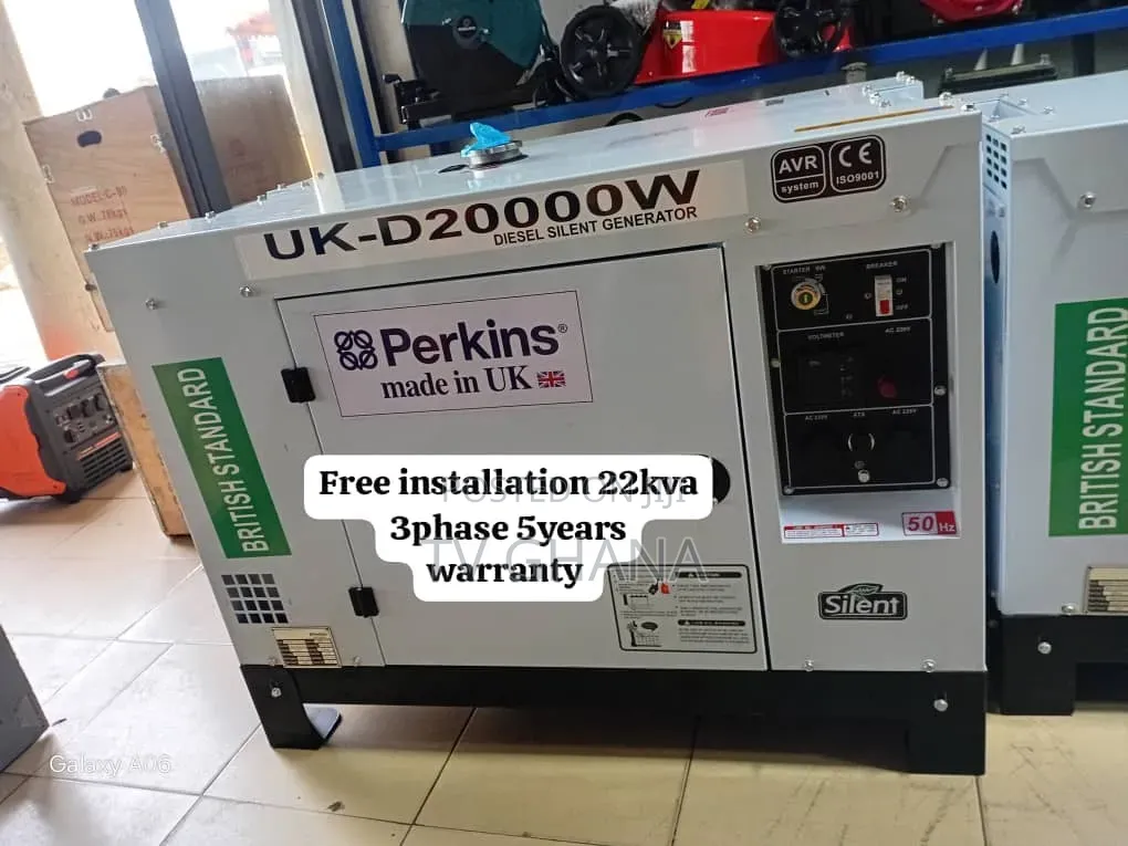 Perkins 22kVA Generator – Compact, Quiet Easy to Maintain22kva