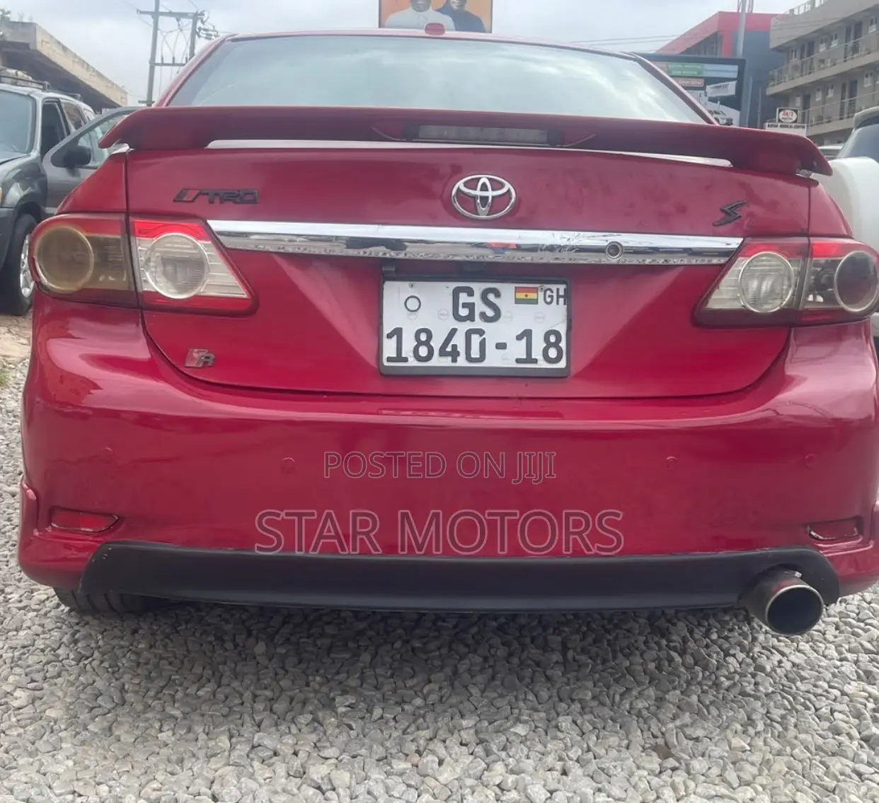Toyota Corolla S 4dr Sedan (1.8L 4cyl 4A) 2013 Red