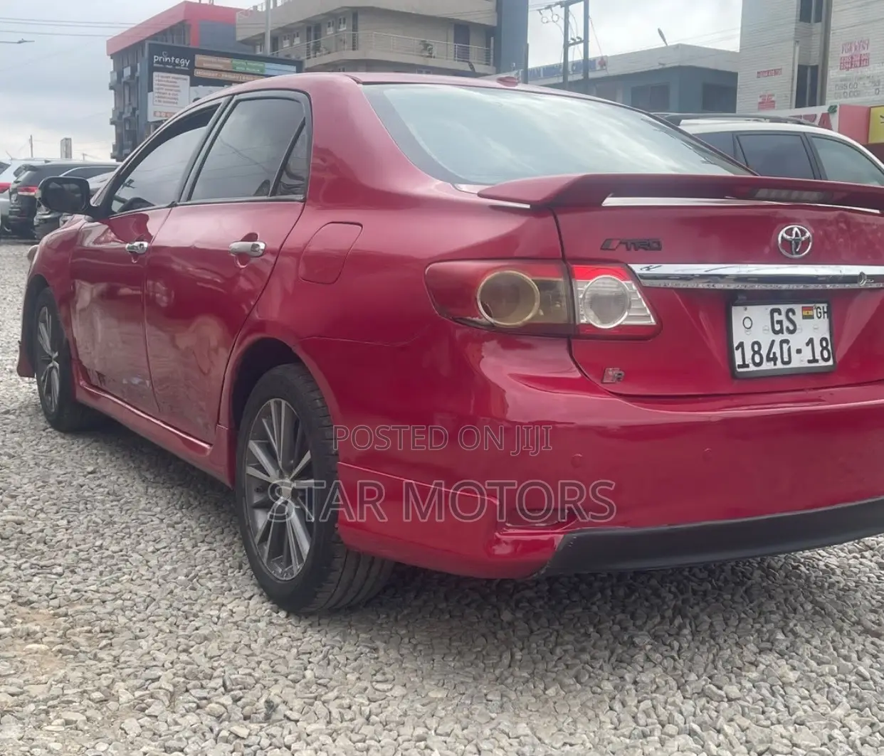 Toyota Corolla S 4dr Sedan (1.8L 4cyl 4A) 2013 Red