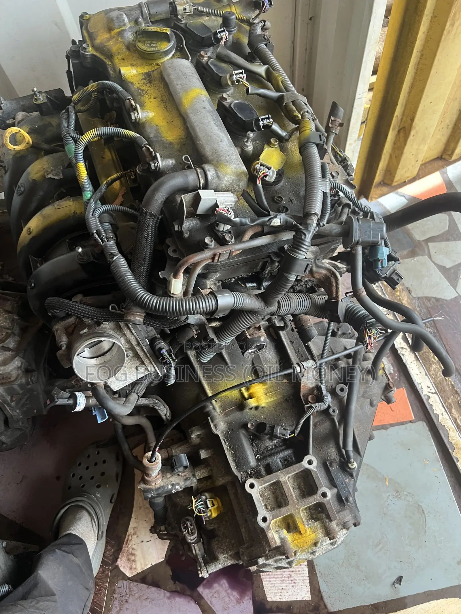 Toyota Corolla 09 Engine With Gearbox Complete