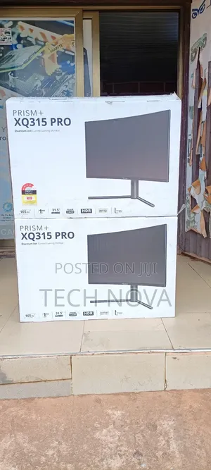 PRISM+ XQ315 PRO 32" Inch 165Hz QLED Curved 2560 X 1440 Gaming Monitor