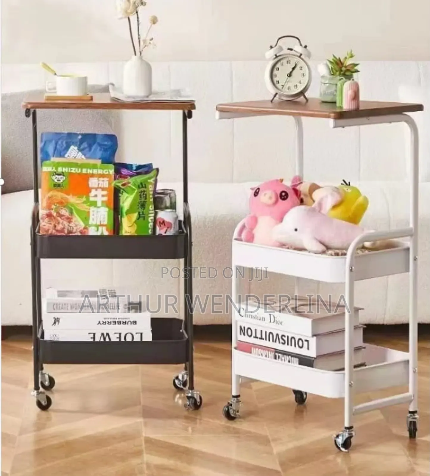 Storage Rack With a Wheel Under and Easy to Move