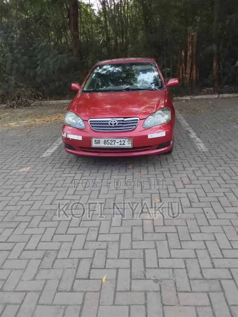 Toyota Corolla 2006 Red