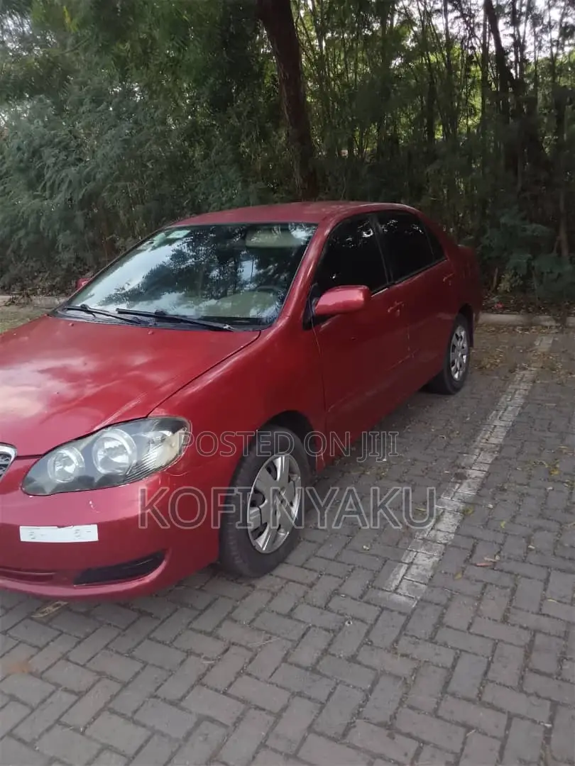 Toyota Corolla 2006 Red