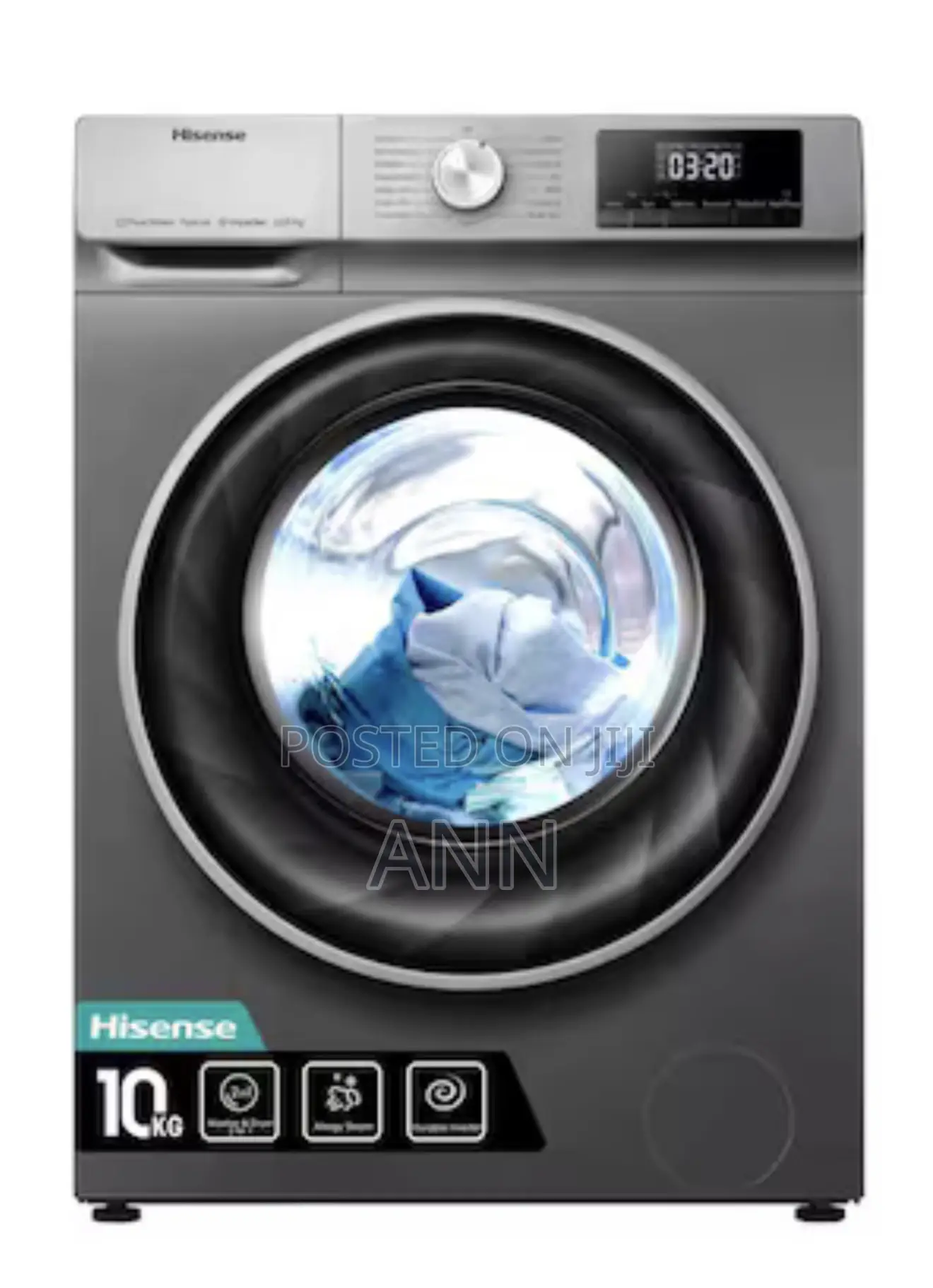 Used Hisense Washing Machine 10kg