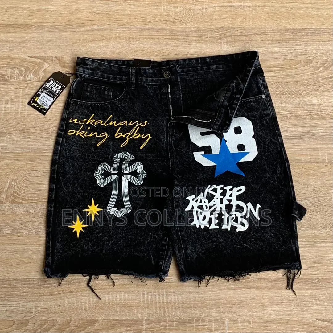 Unisex Jeans Shorts