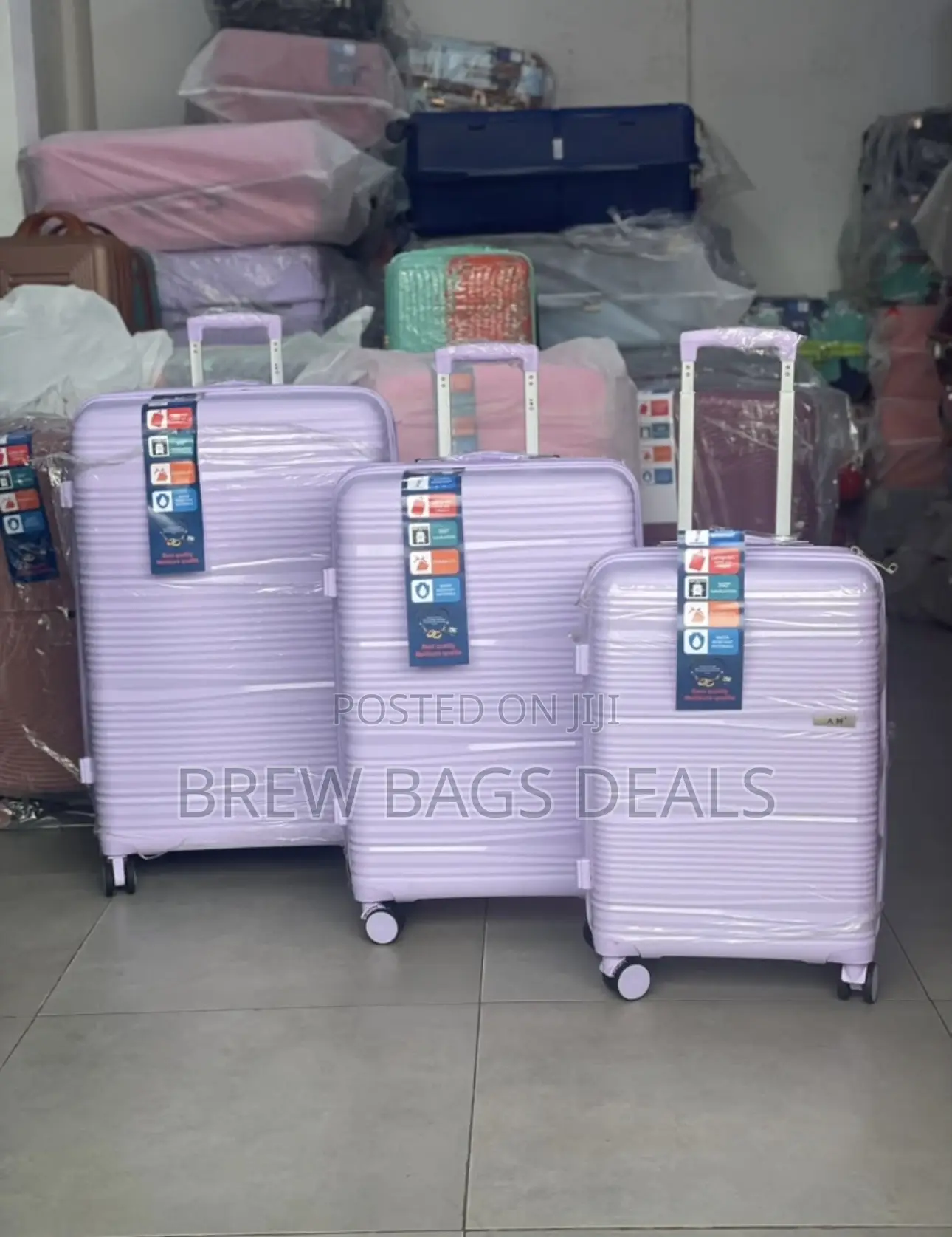 Premium Quality AK 3set Fiber Anticrack and Unbreakable Bag.
