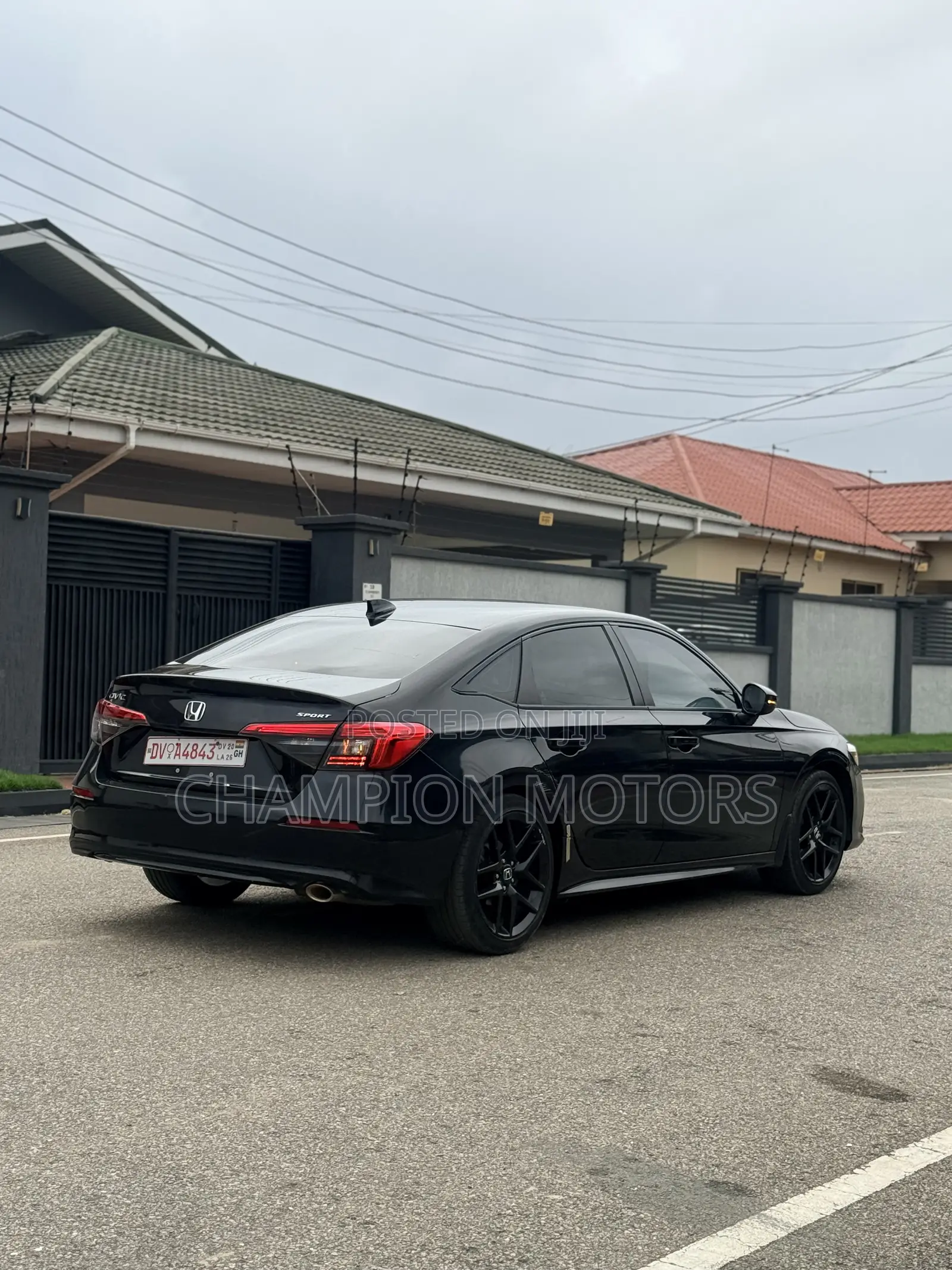 Honda Civic Sport CVT 2023 Black