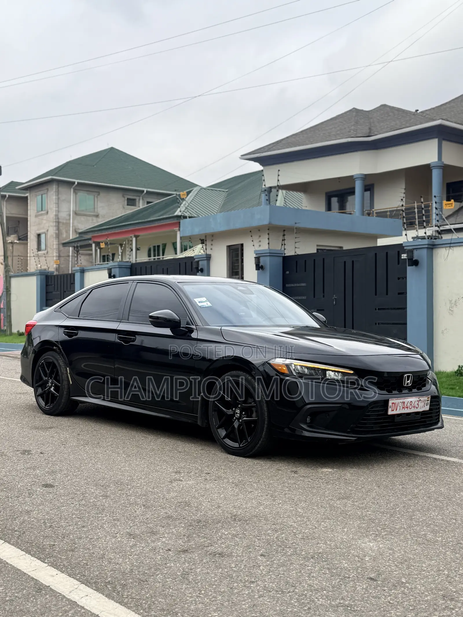 Honda Civic Sport CVT 2023 Black