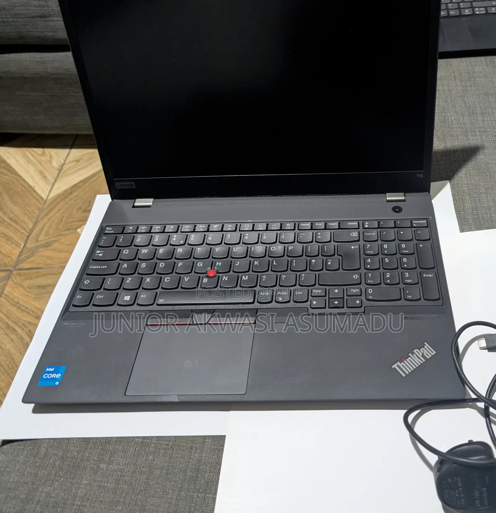 Laptop Lenovo ThinkPad T15 Gen1 16GB Intel Core i5 SSD 500GB