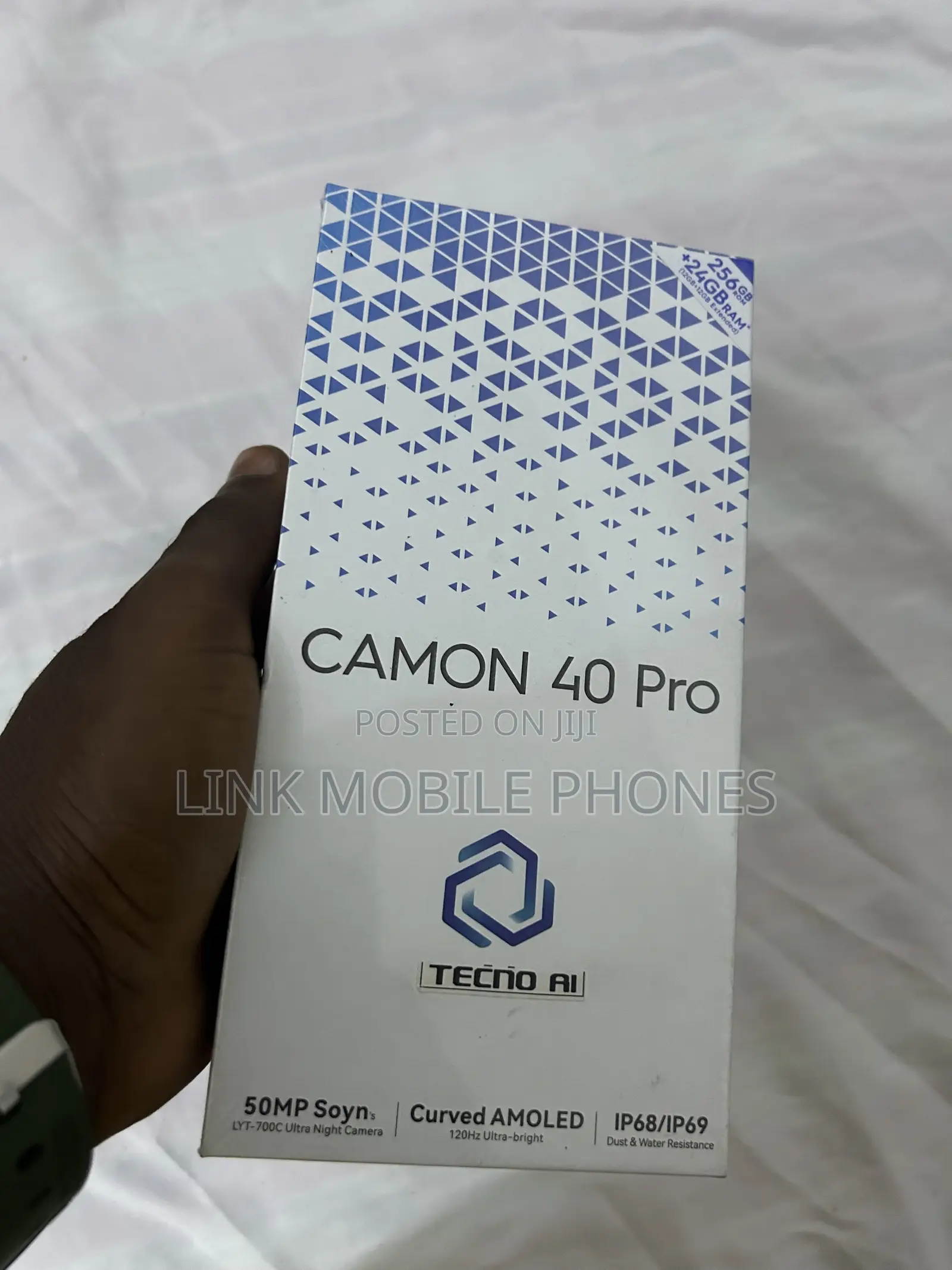 New Tecno Camon 40 Pro 4G 256 GB Blue