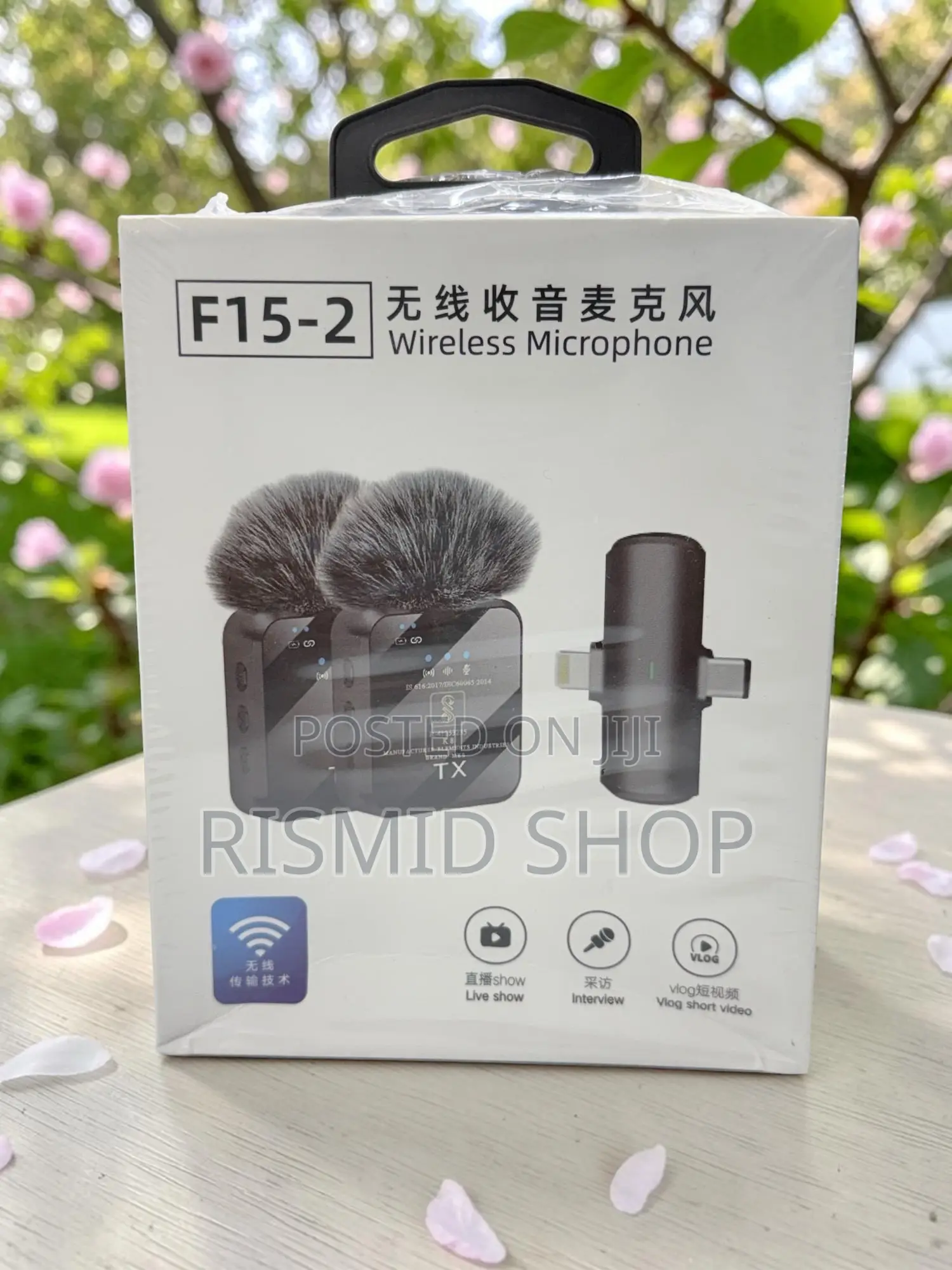 F15-2 Wireless Lavalier Microphone