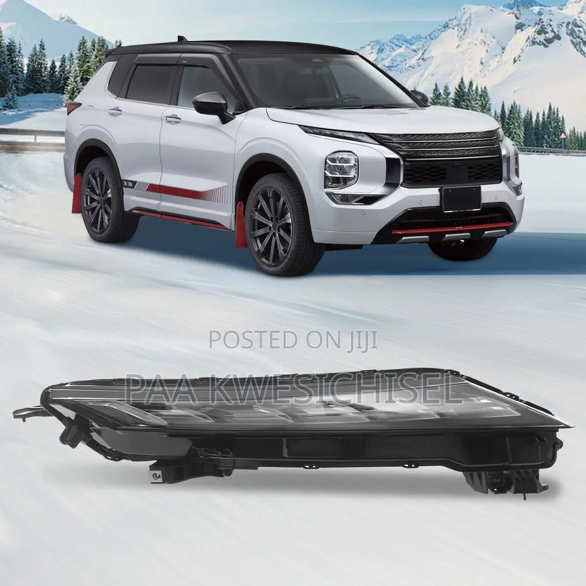 Mitsubishi Outlander 2022 2023 2024 Headlights