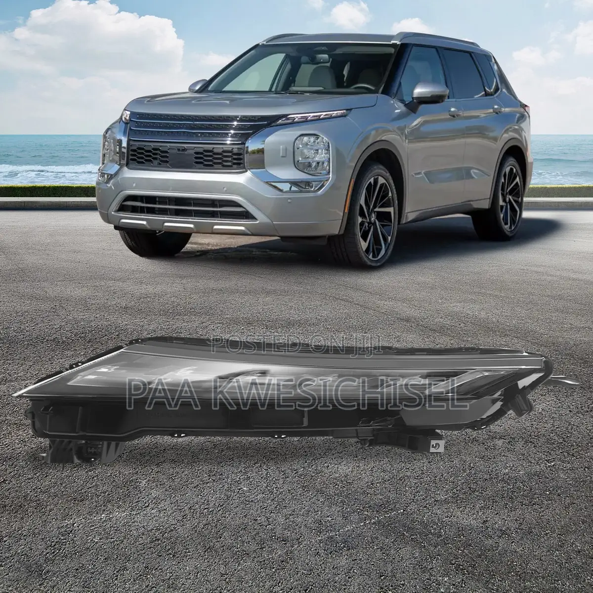 Mitsubishi Outlander 2022 2023 2024 Headlights