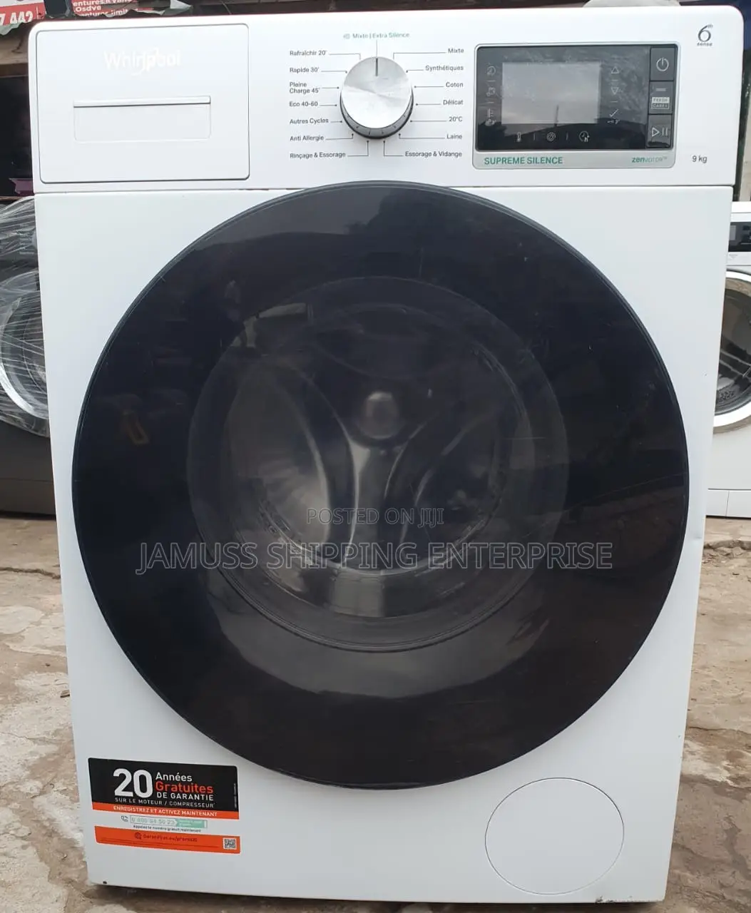 9kg Whirlpool Washing Machine(Front Load)