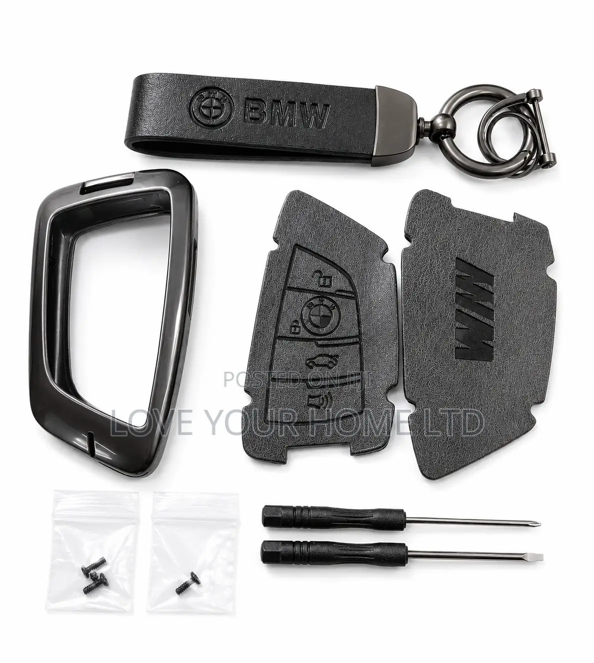 BMW 4-Button Smart Key Shell Kit