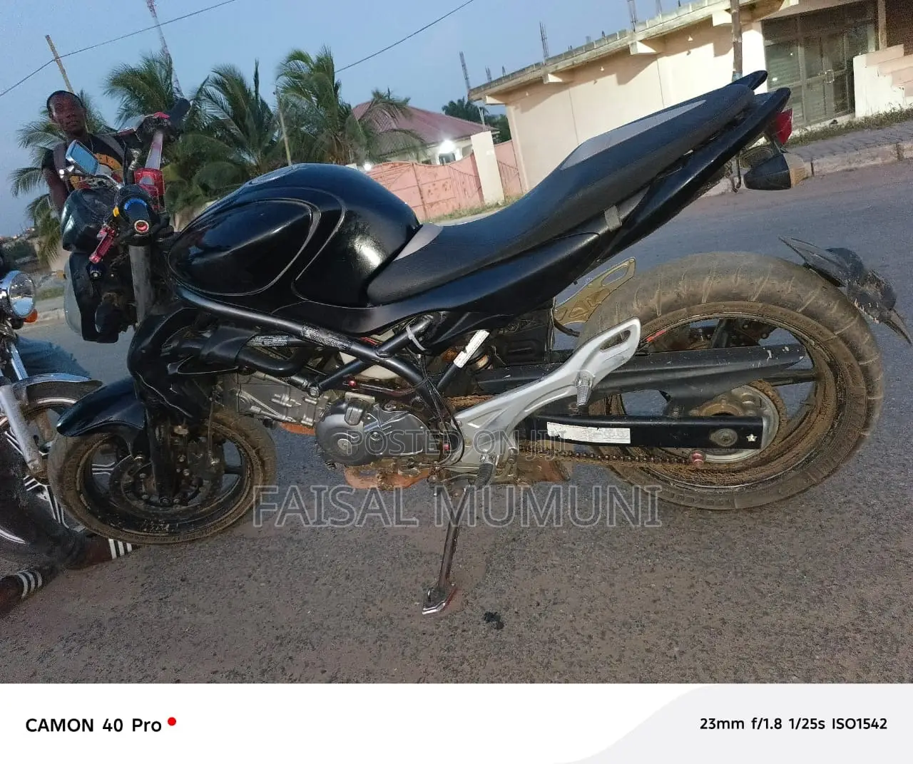 Suzuki SFV650 2023 Black