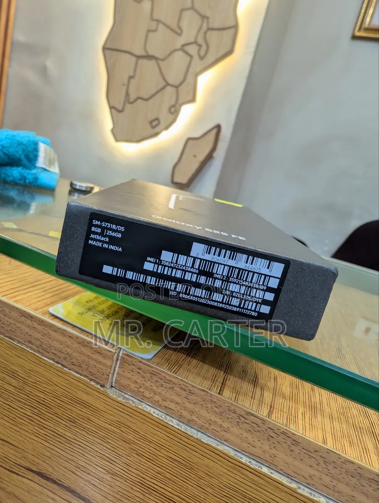 New Samsung Galaxy S25 FE 5G 256 GB Black