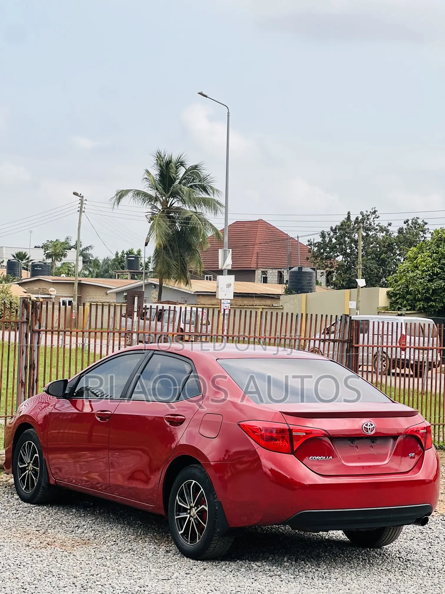 Toyota Corolla 2018 Burgundy