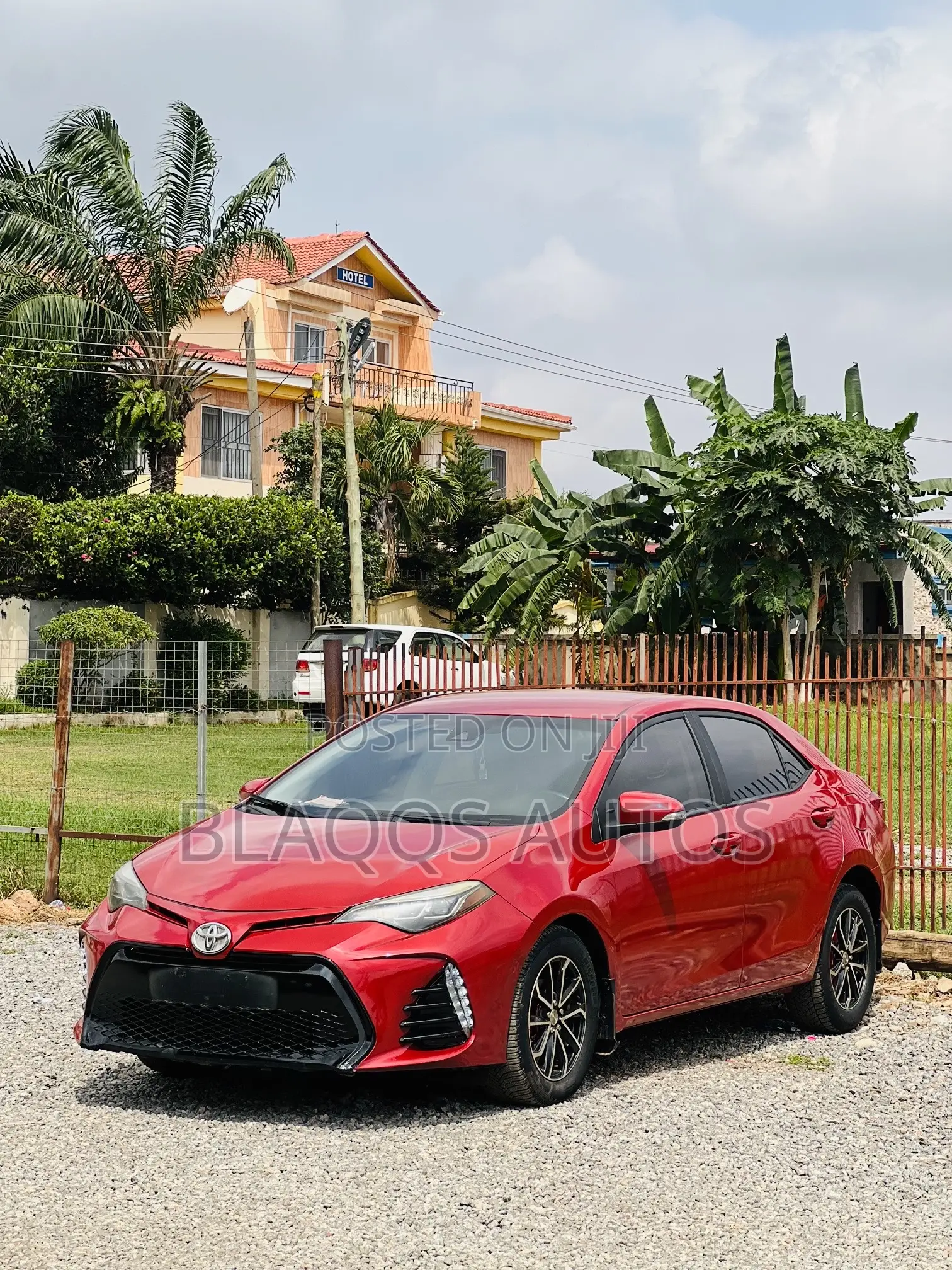 Toyota Corolla 2018 Burgundy