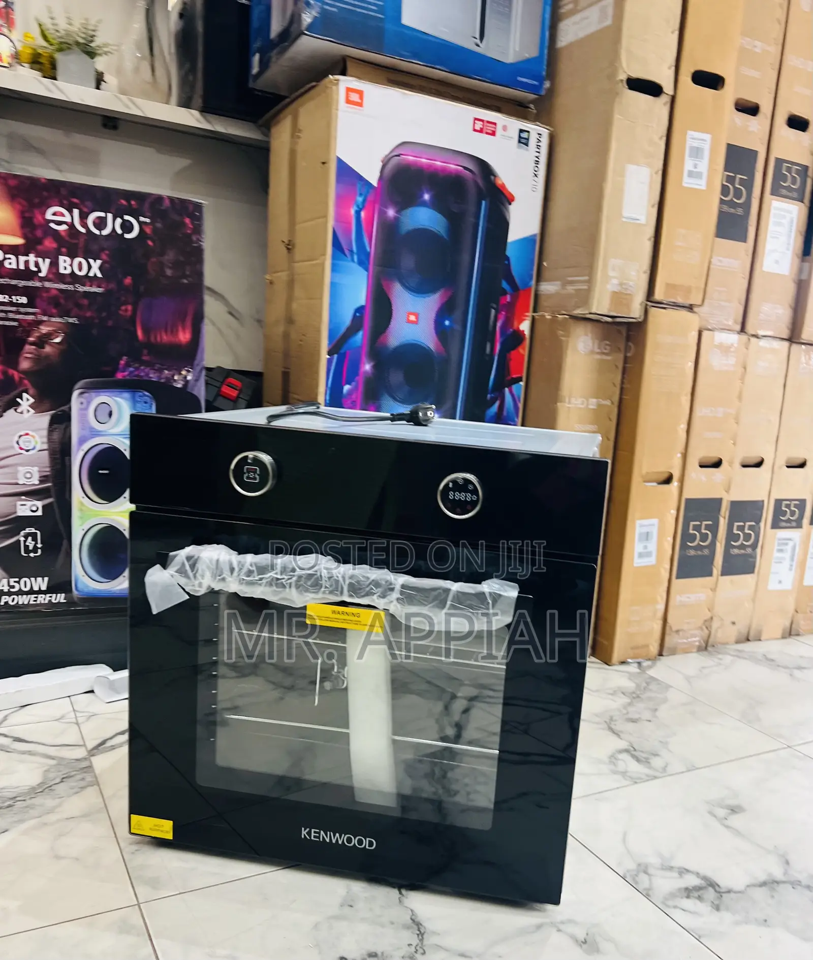 Check Out Affordable Kenwood 90cm Tempered Glass Oven.