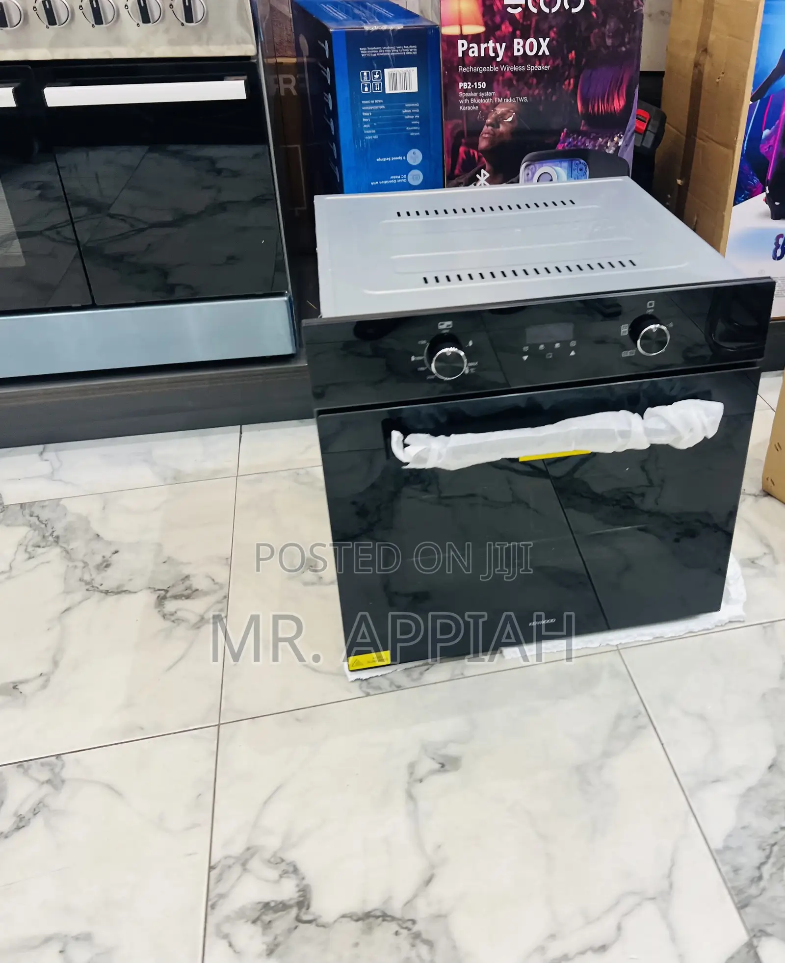 Check Out Affordable Kenwood 90cm Tempered Glass Oven.