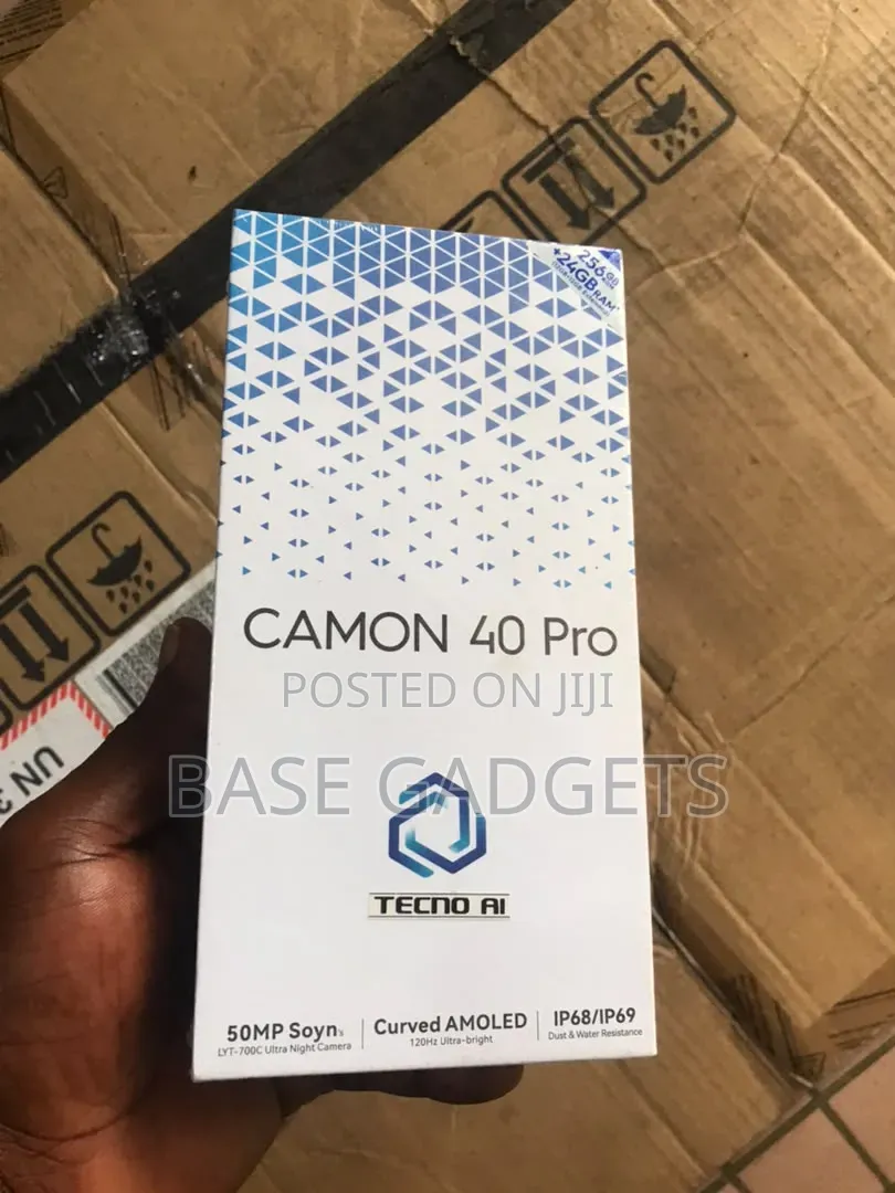 New Tecno Camon 40 Pro 5G 256 GB Blue