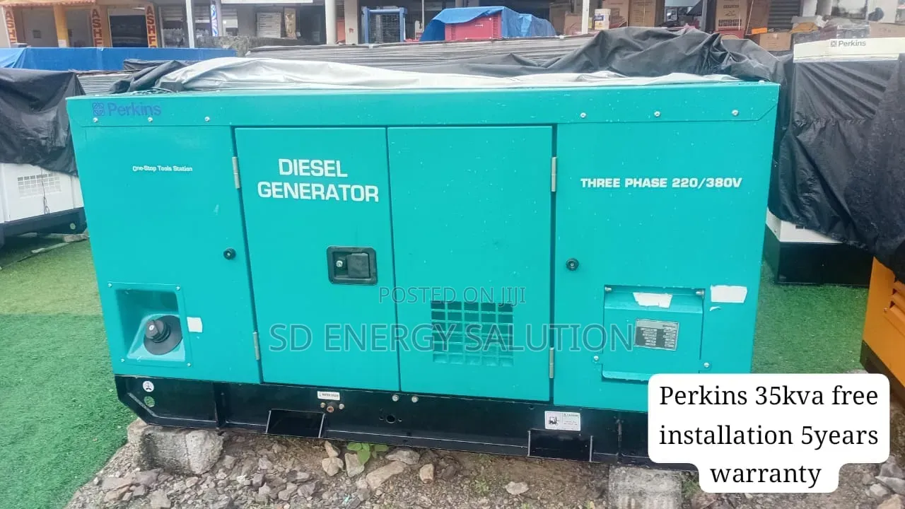 Perkins 35kVA Diesel Generator Available – Fuel Efficient
