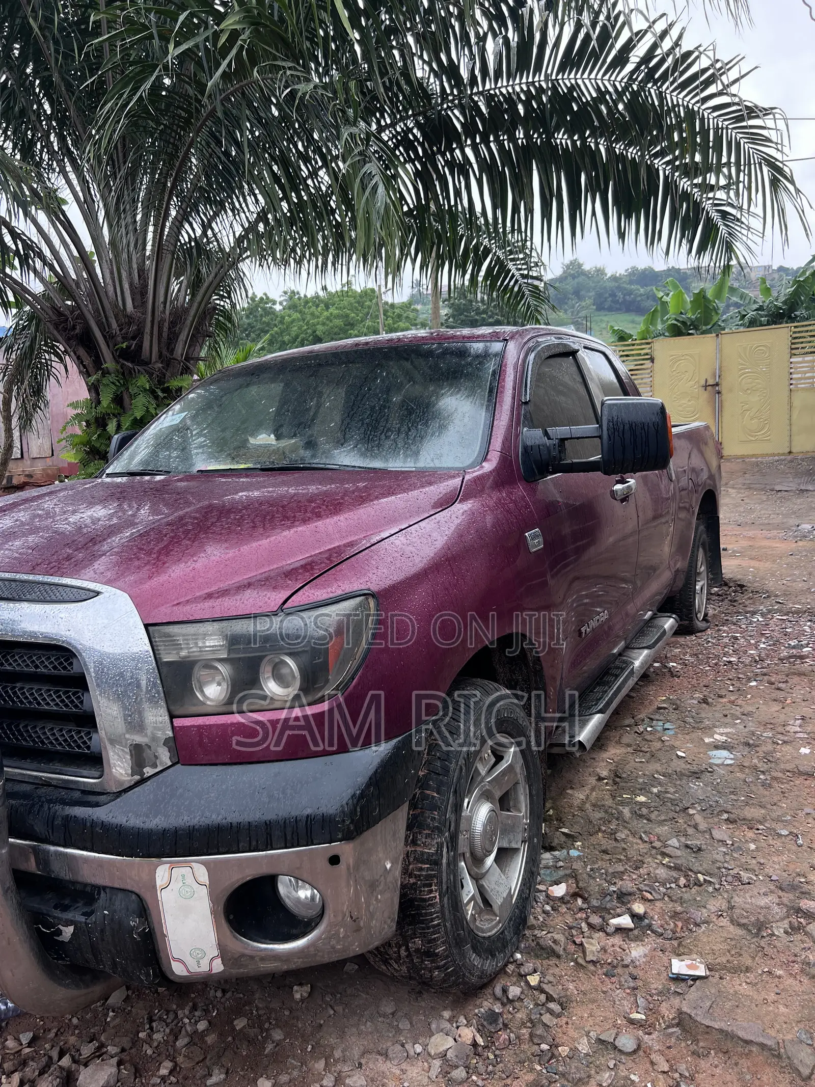 Toyota Tundra Double Cab 4x4 SR5 5.7L Long Bed 2008 Red
