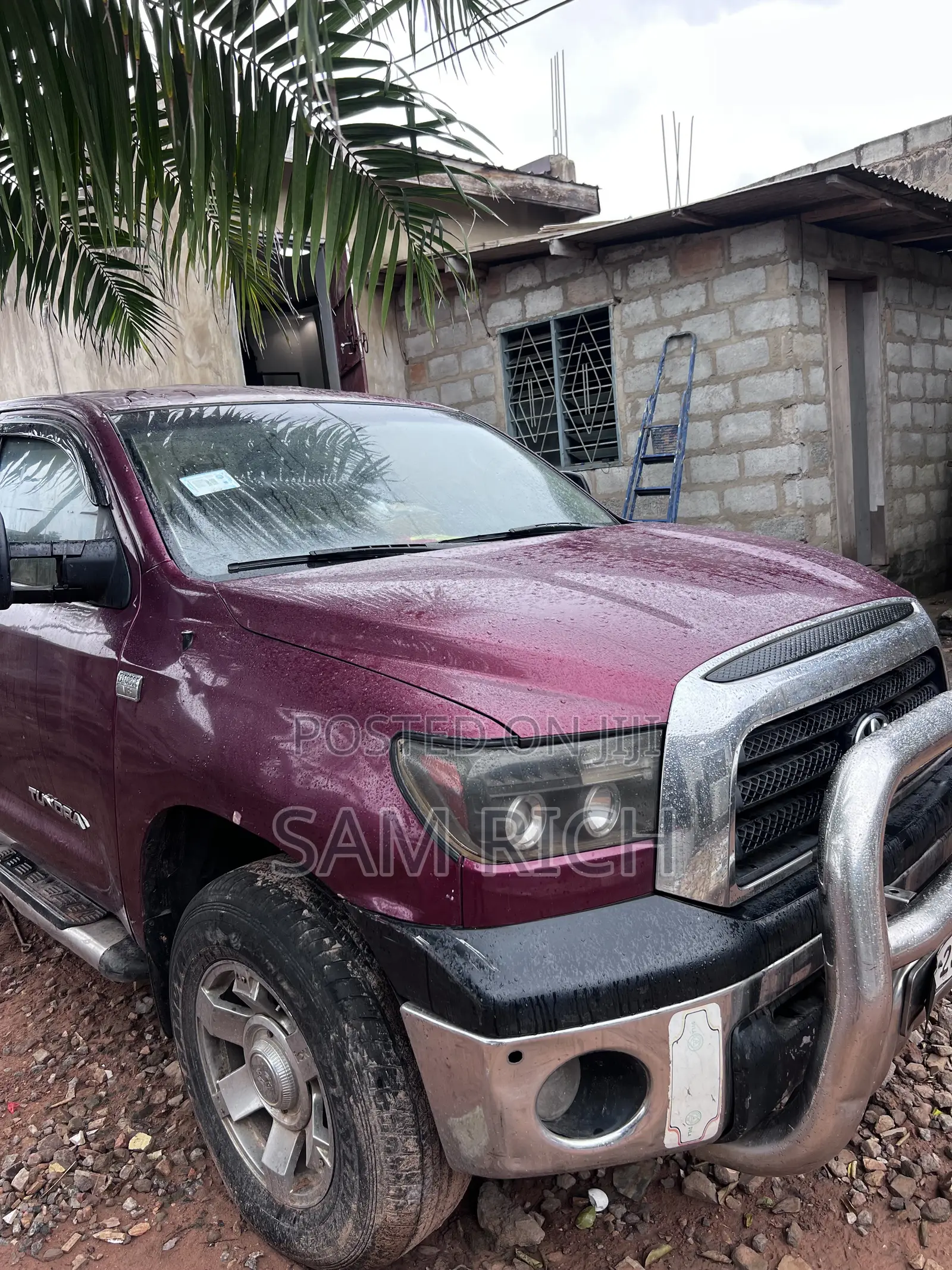 Toyota Tundra Double Cab 4x4 SR5 5.7L Long Bed 2008 Red