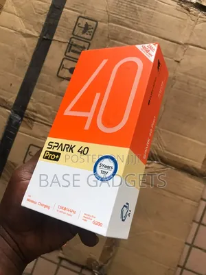 New Tecno Spark 40 Pro+ 256 GB Black