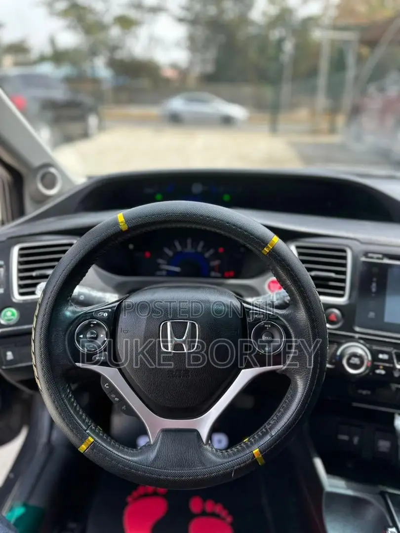 Honda Civic EX-L w/Navigation 4dr Sedan (1.8L 4cyl CVT) 2015 White