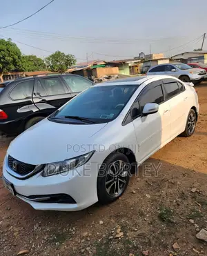 Honda Civic EX-L w/Navigation 4dr Sedan (1.8L 4cyl CVT) 2015 White