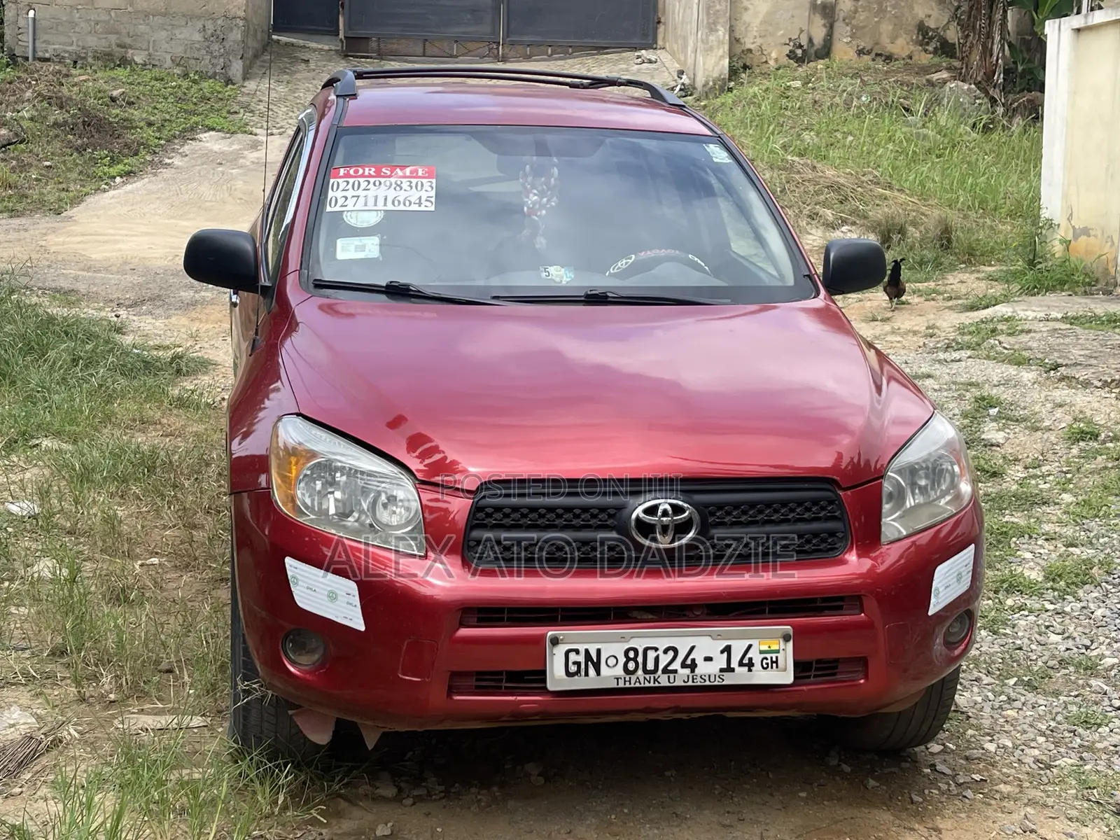 Toyota RAV4 2.2 D-4D VX 2007 Red