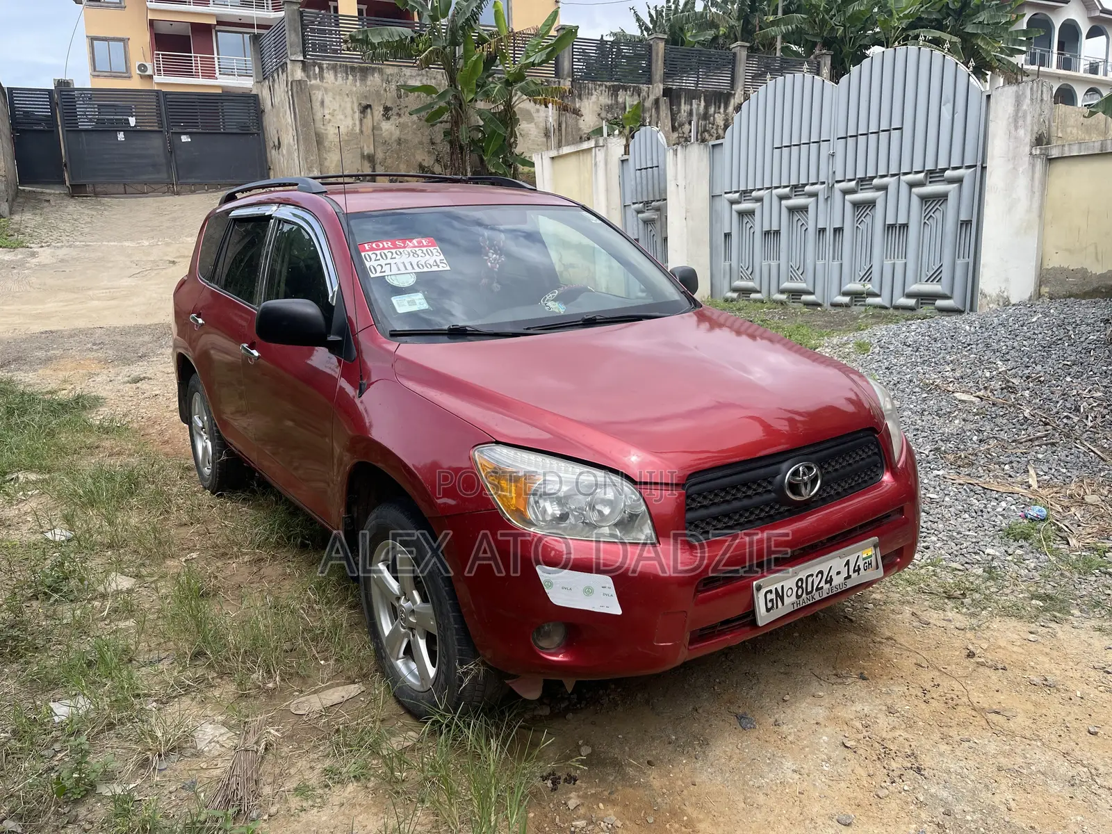 Toyota RAV4 2.2 D-4D VX 2007 Red