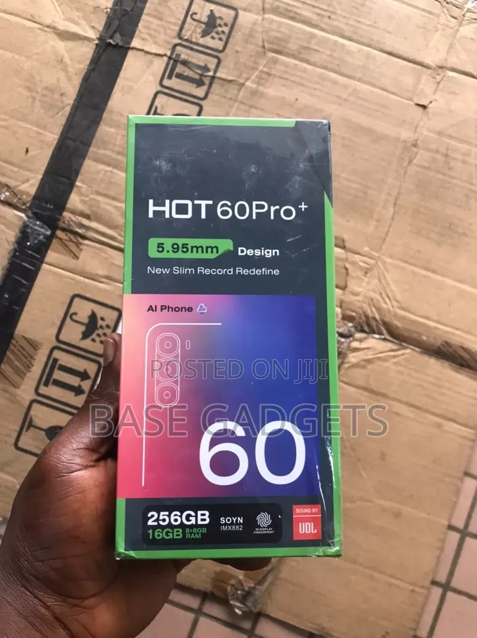 New Infinix Hot 60 Pro+ 256 GB Black