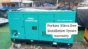 Perkins 35kVA Diesel Generator – Ideal for Homes Offices