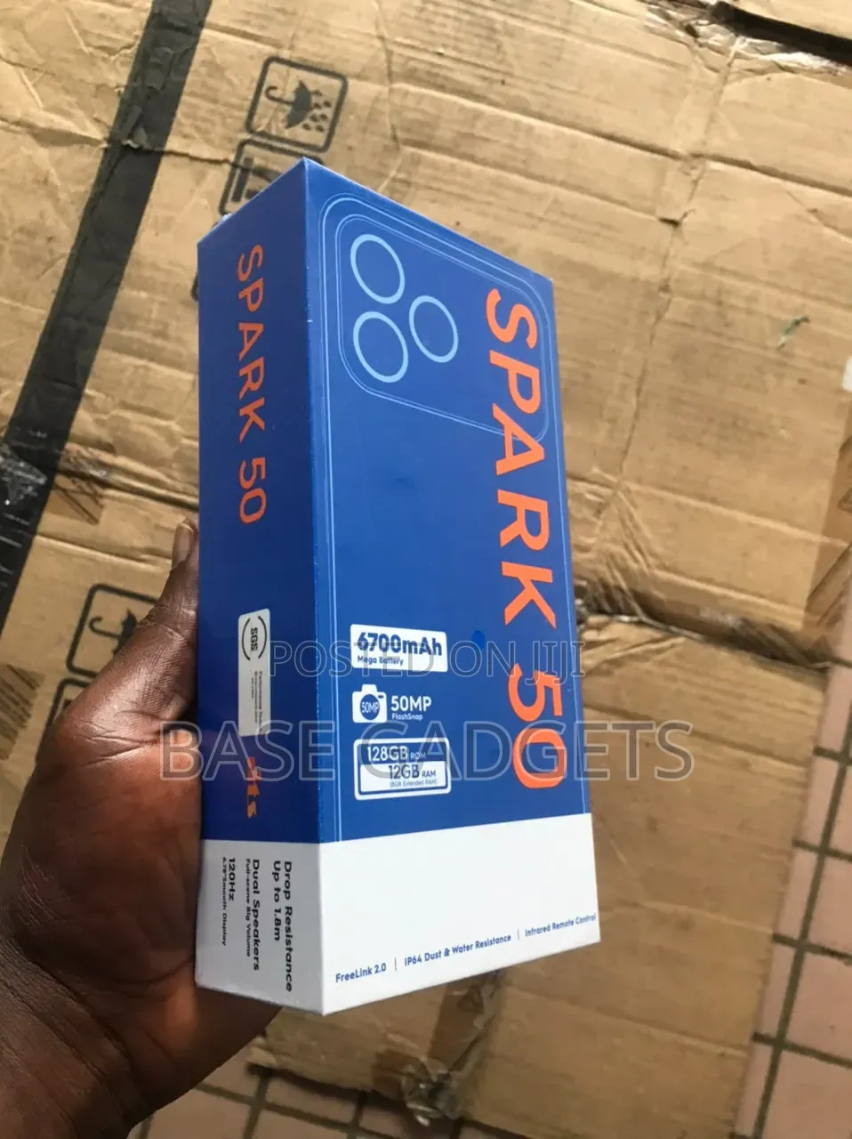 New Tecno Spark 50 128 GB Black
