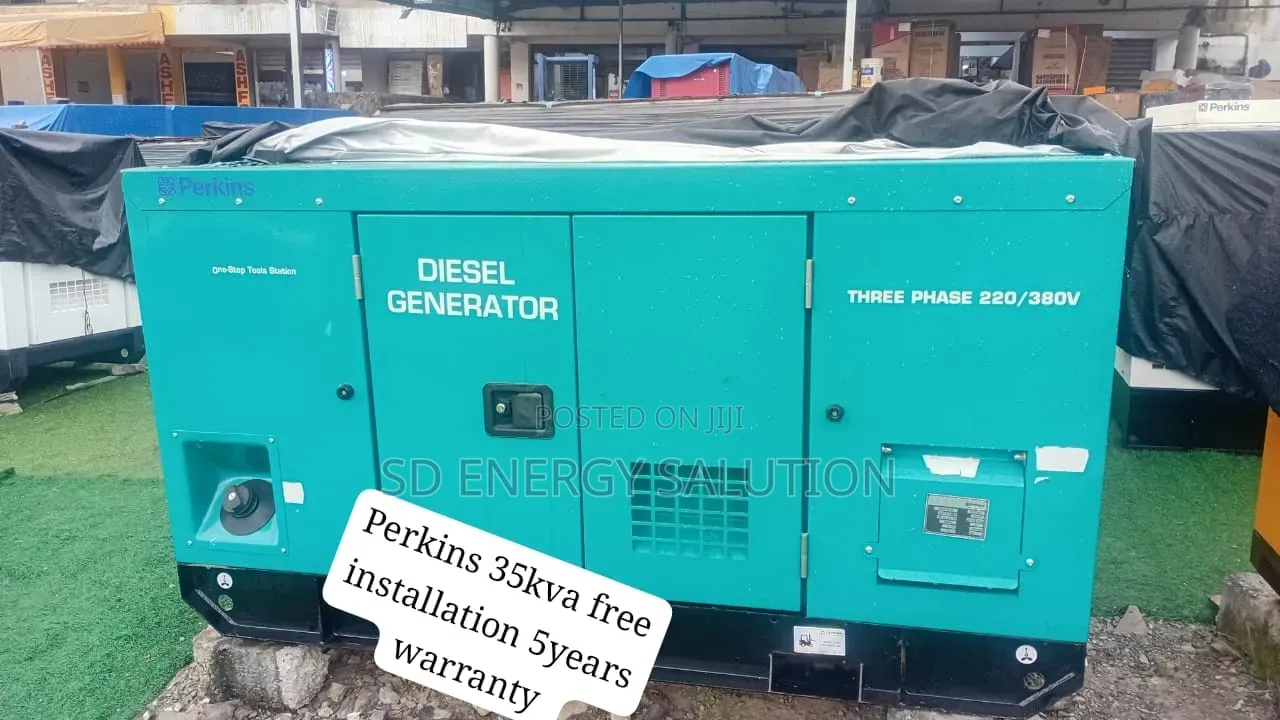 Perkins 35kVA Diesel Generator – Commercial Backup Power